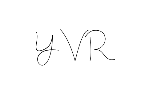 How to Draw Y V R signature style? Andilay-7BmLP is a latest design signature styles for name Y V R. Y V R signature style 4 images and pictures png