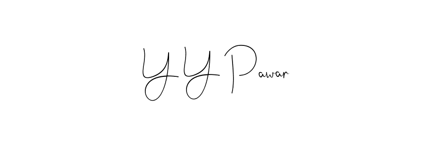 How to make Y Y Pawar signature? Andilay-7BmLP is a professional autograph style. Create handwritten signature for Y Y Pawar name. Y Y Pawar signature style 4 images and pictures png
