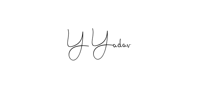 Similarly Andilay-7BmLP is the best handwritten signature design. Signature creator online .You can use it as an online autograph creator for name Y Yadav. Y Yadav signature style 4 images and pictures png