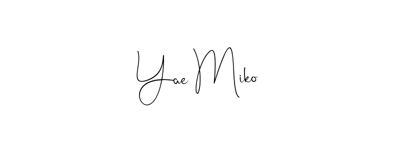 You can use this online signature creator to create a handwritten signature for the name Yae Miko. This is the best online autograph maker. Yae Miko signature style 4 images and pictures png