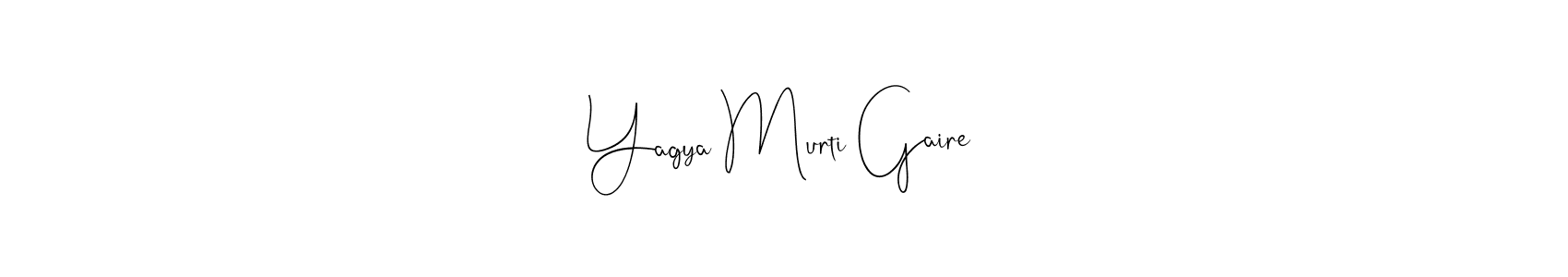 Once you've used our free online signature maker to create your best signature Andilay-7BmLP style, it's time to enjoy all of the benefits that Yagya Murti Gaire name signing documents. Yagya Murti Gaire signature style 4 images and pictures png