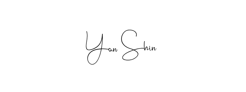 You can use this online signature creator to create a handwritten signature for the name Yan Shin. This is the best online autograph maker. Yan Shin signature style 4 images and pictures png