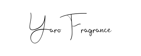 Designed for modern professionals: Yaro Fragrance name signature crafted with Andilay-7BmLP script. Ready for digital PDF workflows. Yaro Fragrance signature style 4 images and pictures png