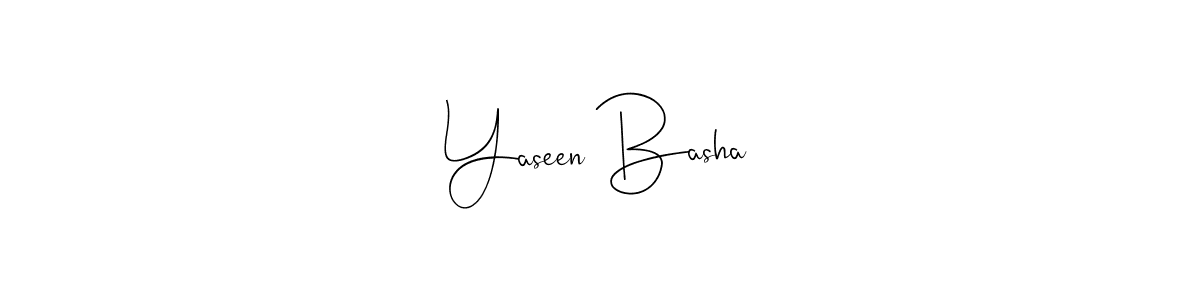 The best way (Andilay-7BmLP) to make a short signature is to pick only two or three words in your name. The name Yaseen Basha include a total of six letters. For converting this name. Yaseen Basha signature style 4 images and pictures png