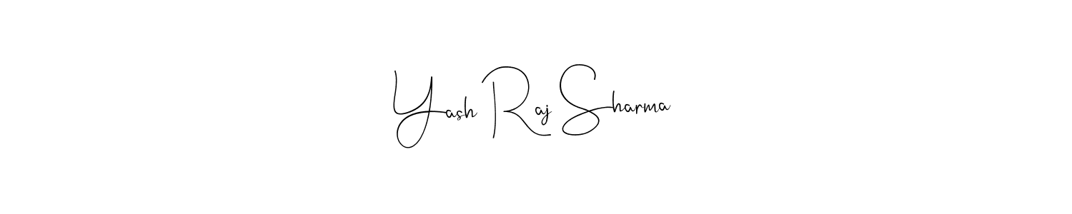 Also You can easily find your signature by using the search form. We will create Yash Raj Sharma name handwritten signature images for you free of cost using Andilay-7BmLP sign style. Yash Raj Sharma signature style 4 images and pictures png