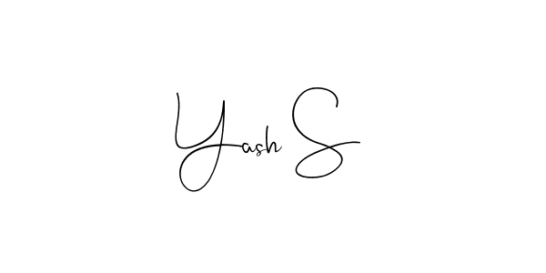 Best and Professional Signature Style for Yash S. Andilay-7BmLP Best Signature Style Collection. Yash S signature style 4 images and pictures png