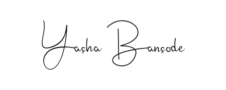 Stand out with a creative autograph for Yasha Bansode. The Andilay-7BmLP styling blends modern aesthetics with classic signature flourishes. Yasha Bansode signature style 4 images and pictures png