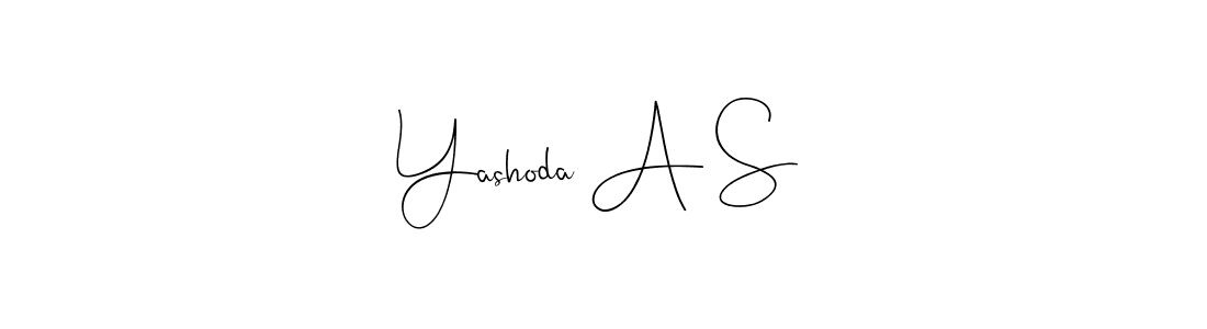 How to Draw Yashoda A S signature style? Andilay-7BmLP is a latest design signature styles for name Yashoda A S. Yashoda A S signature style 4 images and pictures png