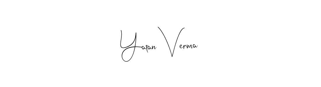 See photos of Yatan Verma official signature by Spectra . Check more albums & portfolios. Read reviews & check more about Andilay-7BmLP font. Yatan Verma signature style 4 images and pictures png