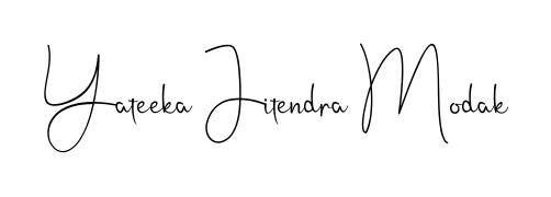 It looks like you need a new signature style for name Yateeka Jitendra Modak. Design unique handwritten (Andilay-7BmLP) signature with our free signature maker in just a few clicks. Yateeka Jitendra Modak signature style 4 images and pictures png