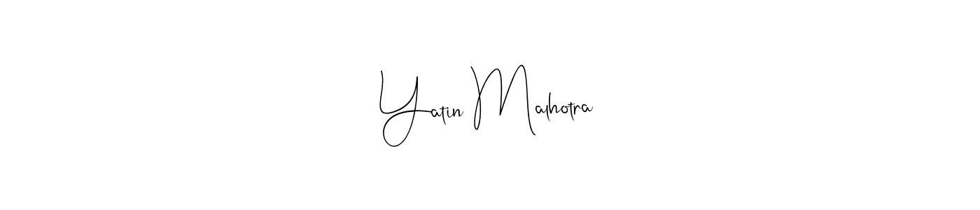 Make a beautiful signature design for name Yatin Malhotra. Use this online signature maker to create a handwritten signature for free. Yatin Malhotra signature style 4 images and pictures png