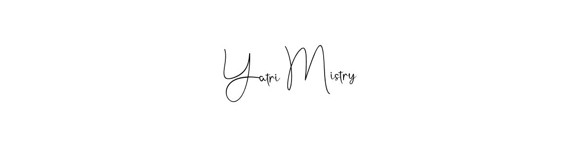 Also You can easily find your signature by using the search form. We will create Yatri Mistry name handwritten signature images for you free of cost using Andilay-7BmLP sign style. Yatri Mistry signature style 4 images and pictures png