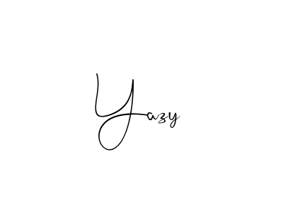 Here are the top 10 professional signature styles for the name Yazy. These are the best autograph styles you can use for your name. Yazy signature style 4 images and pictures png