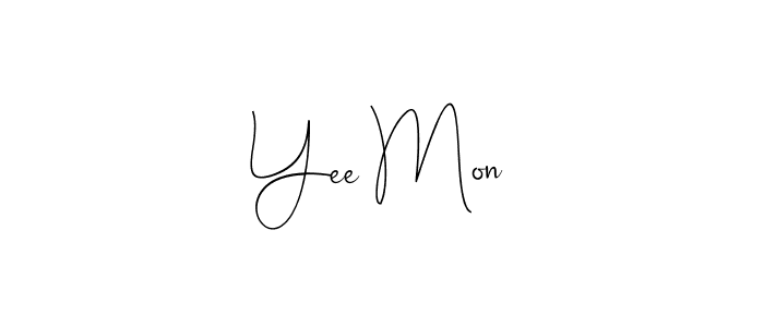 Here are the top 10 professional signature styles for the name Yee Mon. These are the best autograph styles you can use for your name. Yee Mon signature style 4 images and pictures png