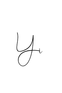 Similarly Andilay-7BmLP is the best handwritten signature design. Signature creator online .You can use it as an online autograph creator for name Yi. Yi signature style 4 images and pictures png