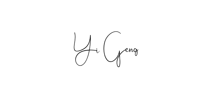 See photos of Yi Geng official signature by Spectra . Check more albums & portfolios. Read reviews & check more about Andilay-7BmLP font. Yi Geng signature style 4 images and pictures png