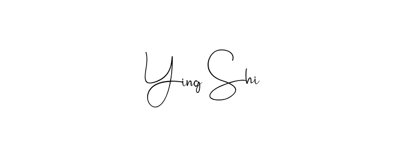 It looks lik you need a new signature style for name Ying Shi. Design unique handwritten (Andilay-7BmLP) signature with our free signature maker in just a few clicks. Ying Shi signature style 4 images and pictures png