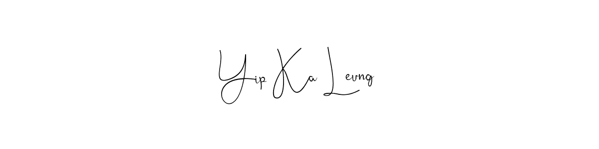 This is the best signature style for the Yip Ka Leung name. Also you like these signature font (Andilay-7BmLP). Mix name signature. Yip Ka Leung signature style 4 images and pictures png