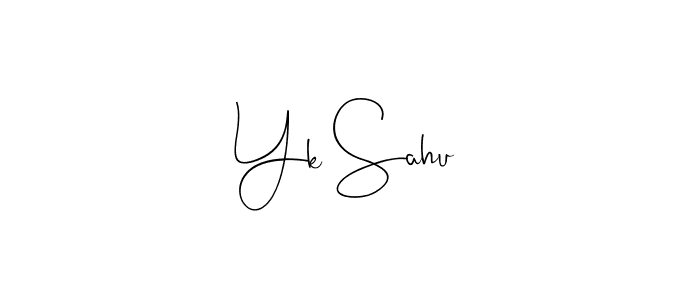 You can use this online signature creator to create a handwritten signature for the name Yk Sahu. This is the best online autograph maker. Yk Sahu signature style 4 images and pictures png