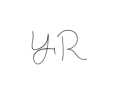 Make a beautiful signature design for name Yl R. With this signature (Andilay-7BmLP) style, you can create a handwritten signature for free. Yl R signature style 4 images and pictures png