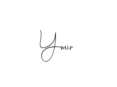 Design your own signature with our free online signature maker. With this signature software, you can create a handwritten (Andilay-7BmLP) signature for name Ymir. Ymir signature style 4 images and pictures png