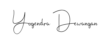Make a beautiful signature design for name Yogendra Dewangan. Use this online signature maker to create a handwritten signature for free. Yogendra Dewangan signature style 4 images and pictures png