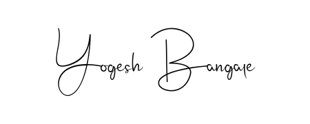 Style your name Yogesh Bangale with confidence using Andilay-7BmLP signature design. Simple, elegant, and ready for immediate document use. Yogesh Bangale signature style 4 images and pictures png