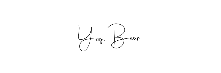 Make a short Yogi Bear signature style. Manage your documents anywhere anytime using Andilay-7BmLP. Create and add eSignatures, submit forms, share and send files easily. Yogi Bear signature style 4 images and pictures png