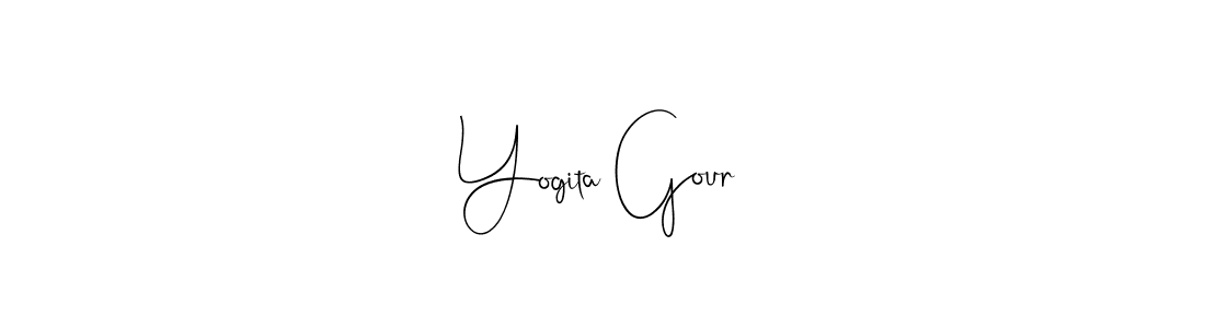 Here are the top 10 professional signature styles for the name Yogita Gour. These are the best autograph styles you can use for your name. Yogita Gour signature style 4 images and pictures png