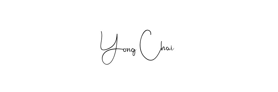 Once you've used our free online signature maker to create your best signature Andilay-7BmLP style, it's time to enjoy all of the benefits that Yong Chai name signing documents. Yong Chai signature style 4 images and pictures png