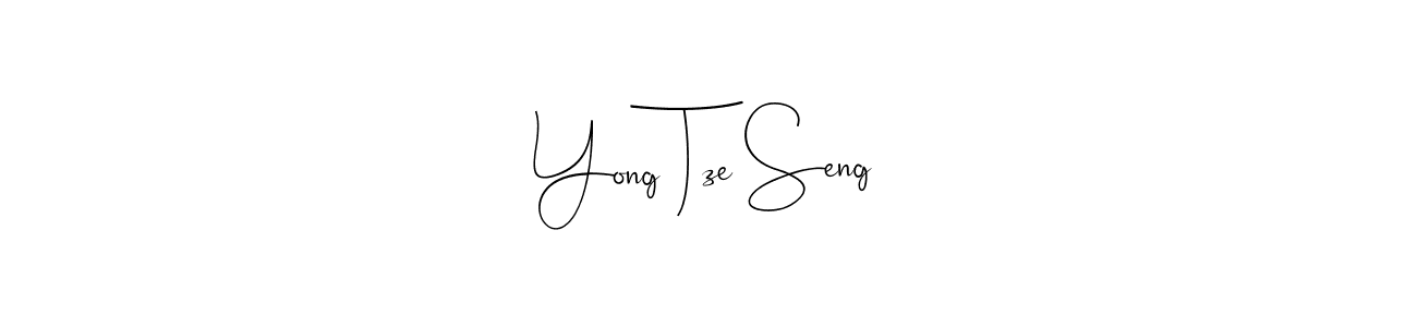 Similarly Andilay-7BmLP is the best handwritten signature design. Signature creator online .You can use it as an online autograph creator for name Yong Tze Seng. Yong Tze Seng signature style 4 images and pictures png