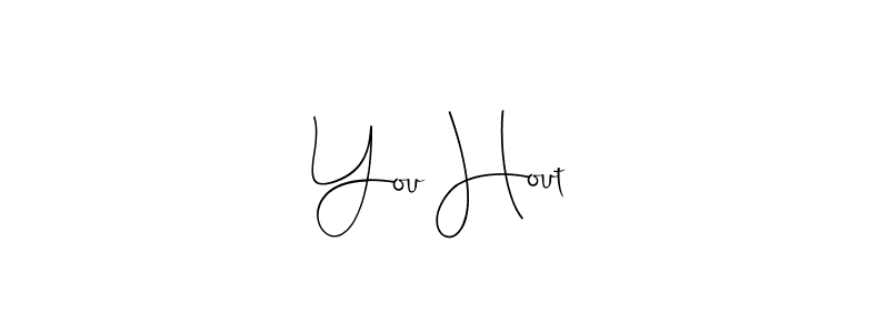 Make a beautiful signature design for name You Hout. With this signature (Andilay-7BmLP) style, you can create a handwritten signature for free. You Hout signature style 4 images and pictures png