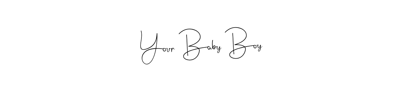 How to Draw Your Baby Boy signature style? Andilay-7BmLP is a latest design signature styles for name Your Baby Boy. Your Baby Boy signature style 4 images and pictures png