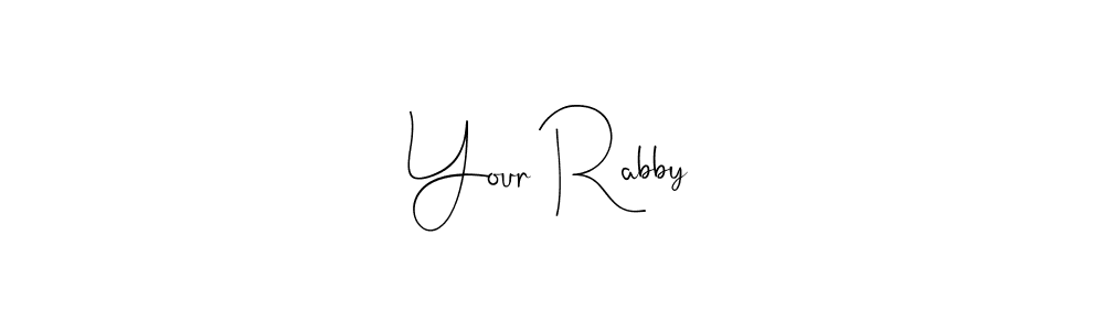 Make a short Your Rabby signature style. Manage your documents anywhere anytime using Andilay-7BmLP. Create and add eSignatures, submit forms, share and send files easily. Your Rabby signature style 4 images and pictures png