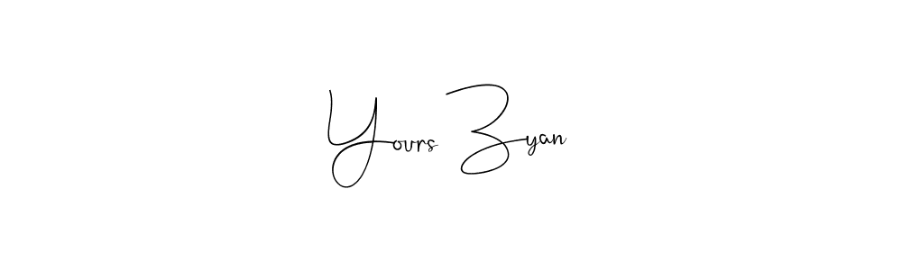 Here are the top 10 professional signature styles for the name Yours Zyan. These are the best autograph styles you can use for your name. Yours Zyan signature style 4 images and pictures png