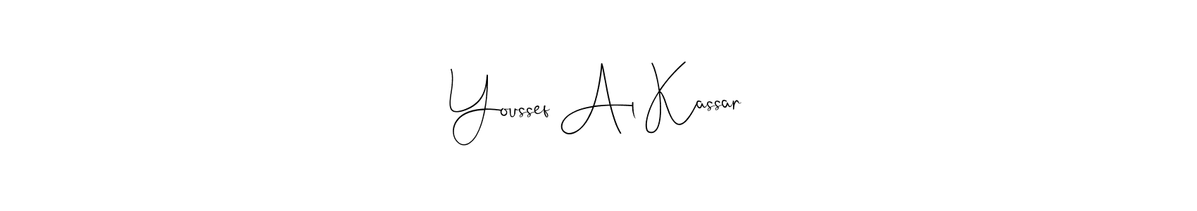 It looks lik you need a new signature style for name Youssef Al Kassar. Design unique handwritten (Andilay-7BmLP) signature with our free signature maker in just a few clicks. Youssef Al Kassar signature style 4 images and pictures png