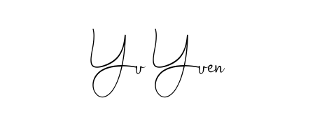 Elevate your brand with a stunning Yu Yuen eSignature. The Andilay-7BmLP style provides a balanced, flowing aesthetic for everyday signing. Yu Yuen signature style 4 images and pictures png