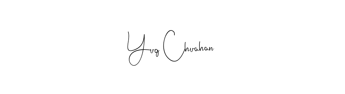Make a beautiful signature design for name Yug Chuahan. Use this online signature maker to create a handwritten signature for free. Yug Chuahan signature style 4 images and pictures png