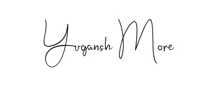 Here are the top professional signature styles for the name Yugansh More. These are the best autograph styles you can use for your name. Yugansh More signature style 4 images and pictures png