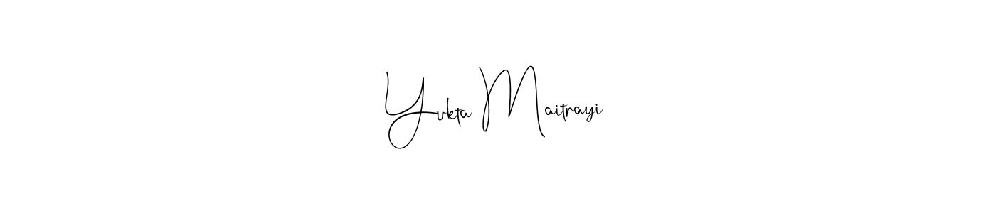 How to Draw Yukta Maitrayi signature style? Andilay-7BmLP is a latest design signature styles for name Yukta Maitrayi. Yukta Maitrayi signature style 4 images and pictures png