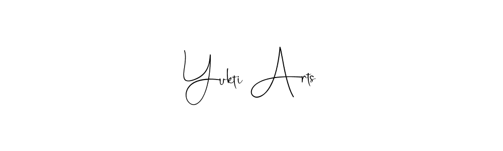 It looks lik you need a new signature style for name Yukti Arts. Design unique handwritten (Andilay-7BmLP) signature with our free signature maker in just a few clicks. Yukti Arts signature style 4 images and pictures png