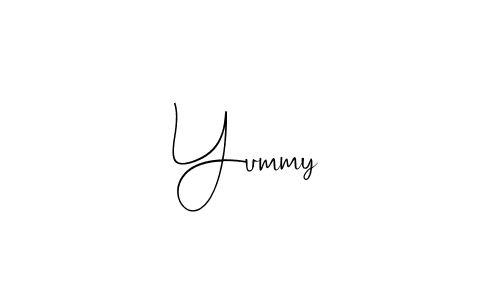 Once you've used our free online signature maker to create your best signature Andilay-7BmLP style, it's time to enjoy all of the benefits that Yummy name signing documents. Yummy signature style 4 images and pictures png