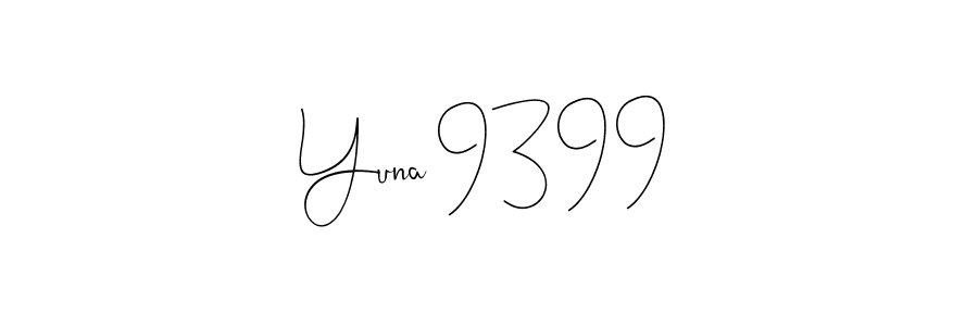 How to make Yuna 9399 signature? Andilay-7BmLP is a professional autograph style. Create handwritten signature for Yuna 9399 name. Yuna 9399 signature style 4 images and pictures png