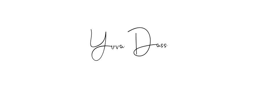 Yuva Dass stylish signature style. Best Handwritten Sign (Andilay-7BmLP) for my name. Handwritten Signature Collection Ideas for my name Yuva Dass. Yuva Dass signature style 4 images and pictures png