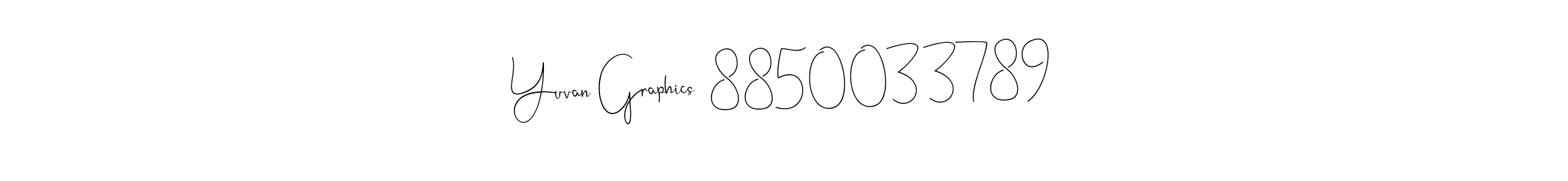 How to Draw Yuvan Graphics  8850033789 signature style? Andilay-7BmLP is a latest design signature styles for name Yuvan Graphics  8850033789. Yuvan Graphics  8850033789 signature style 4 images and pictures png
