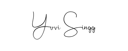 Elevate your brand with a stunning Yuvi Singg eSignature. The Andilay-7BmLP style provides a balanced, flowing aesthetic for everyday signing. Yuvi Singg signature style 4 images and pictures png