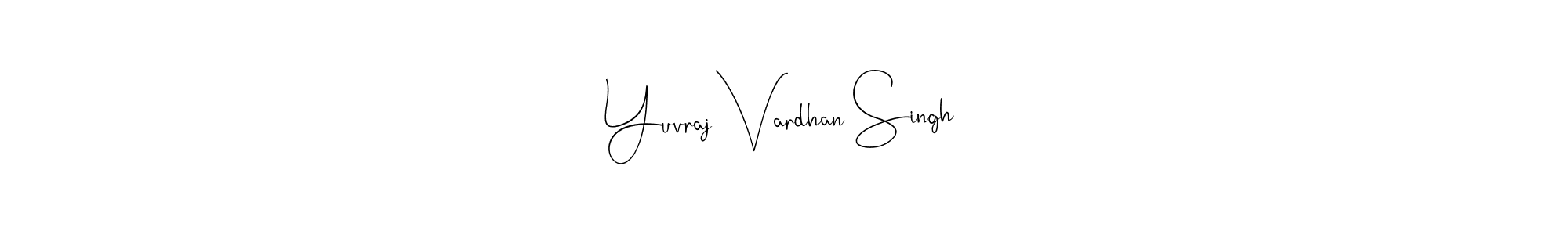 Yuvraj Vardhan Singh stylish signature style. Best Handwritten Sign (Andilay-7BmLP) for my name. Handwritten Signature Collection Ideas for my name Yuvraj Vardhan Singh. Yuvraj Vardhan Singh signature style 4 images and pictures png