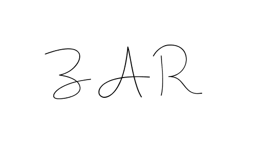 Use a signature maker to create a handwritten signature online. With this signature software, you can design (Andilay-7BmLP) your own signature for name Z A R. Z A R signature style 4 images and pictures png