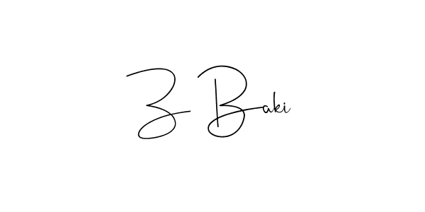 Also You can easily find your signature by using the search form. We will create Z Baki name handwritten signature images for you free of cost using Andilay-7BmLP sign style. Z Baki signature style 4 images and pictures png