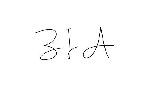 Best and Professional Signature Style for Z I A. Andilay-7BmLP Best Signature Style Collection. Z I A signature style 4 images and pictures png